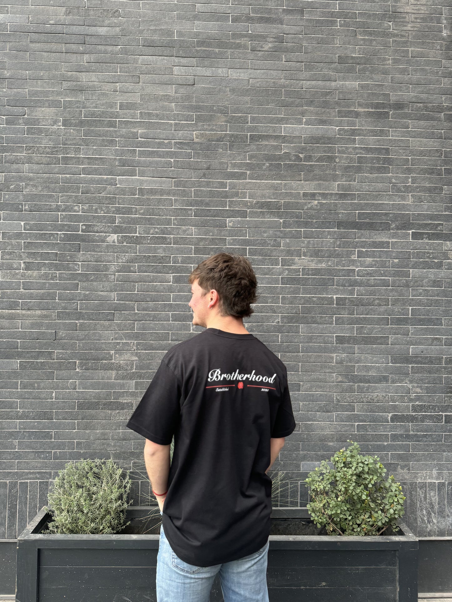 Origins red tee